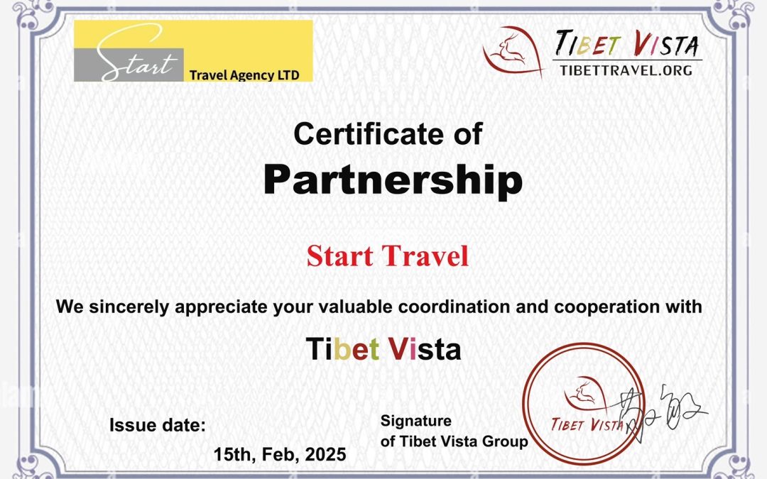 Partnership with Tibet Vista 攜手打造難忘的西藏體驗